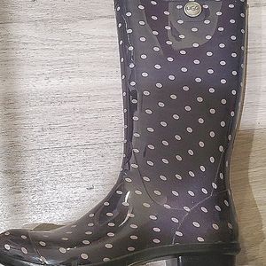 Uggs rain boots size 10 female gray and +